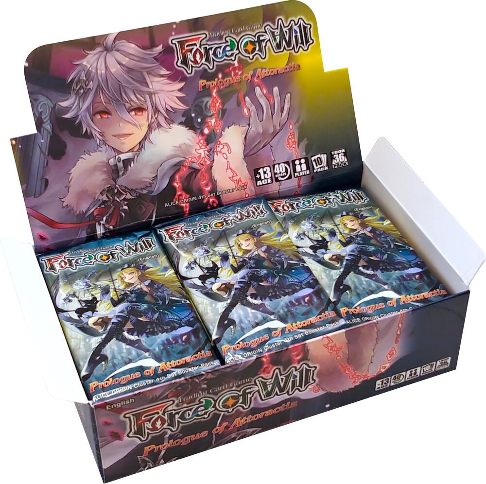 force of will battle for attoractia booster box Amazon.com: Force of Will: Booster 4