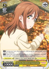 "Now Then, Where Shall We Go?" Hanamaru Kunikida
