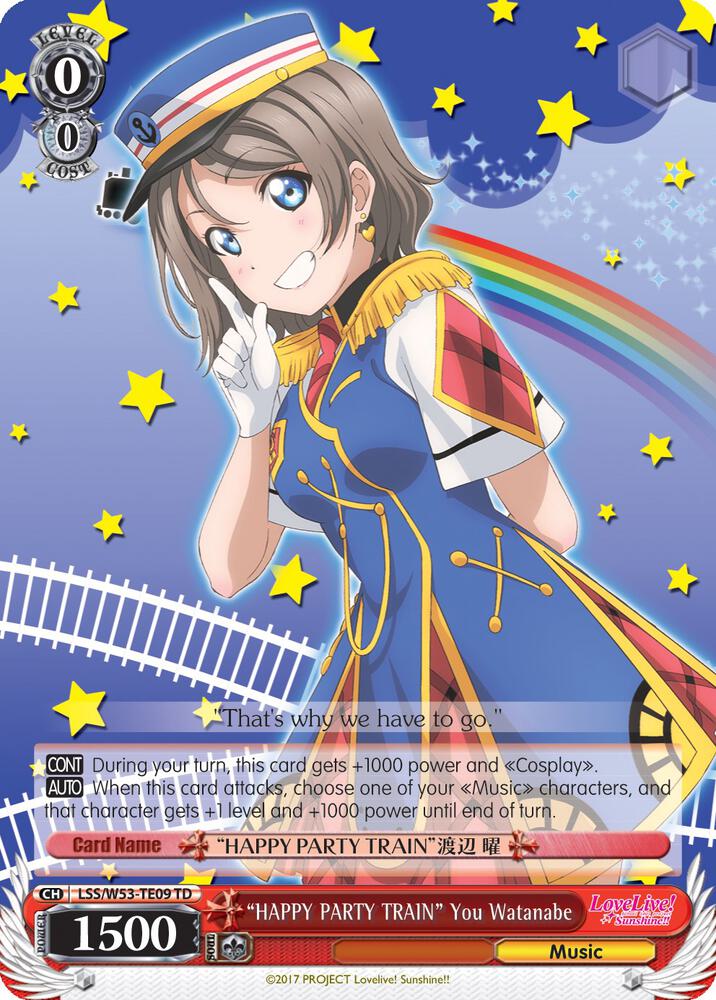 "HAPPY PARTY TRAIN" You Watanabe