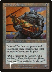 Beast of Burden - Prerelease Cards - Magic: The Gathering card