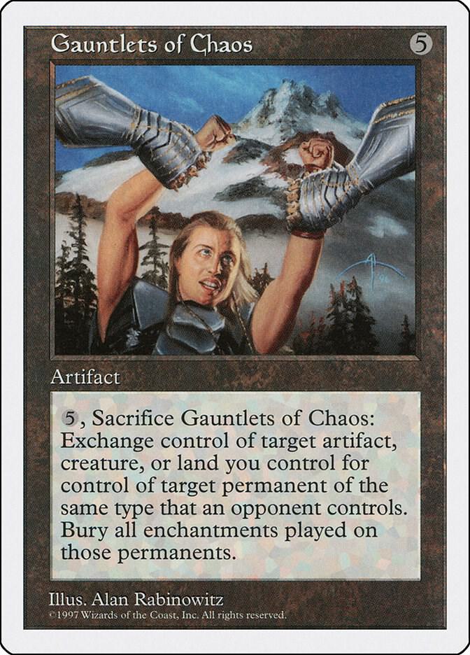 Gauntlets of Chaos - Fifth Edition - Magic: The Gathering