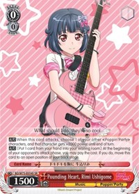 Pounding Heart, Rimi Ushigome (SR) #BD/W73-E054S from BanG Dream! Vol.2 Pokemon card image