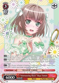 "Interweaving Music" Maya Yamato (SP) (B) #BD/W73-E056SPb from BanG Dream! Vol.2 Pokemon card image