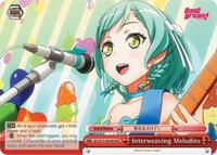 Interweaving Melodies (RRR) #BD/W73-E064R from BanG Dream! Vol.2 Pokemon card image