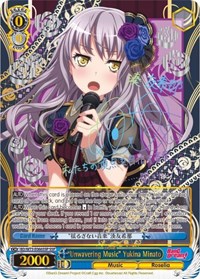 "Unwavering Music" Yukina Minato (SSP) #BD/W73-E066SSP from BanG Dream! Vol.2 Pokemon card image