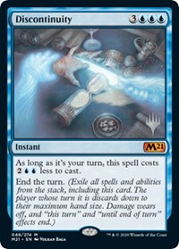 Discontinuity - Promo Pack: Core Set 2021 - Magic: The Gathering card
