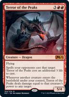 峰の恐怖/Terror of the Peaks m21 英語版　拡張foil Terror of the Peaks MTG Foil NM Mint Core Set 2021 M21 Magic The