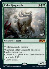 Elder Gargaroth (Promo Pack: Core Set 2021)
