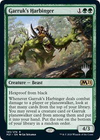 Garruk's Harbinger - Promo Pack: Core Set 2021 - Magic: The Gathering card