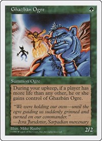 Ghazban Ogre (Fifth Edition)