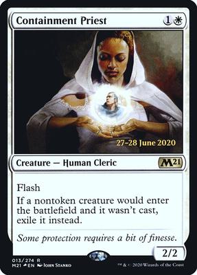 Containment Priest #13 – Prerelease Cards (Rare)