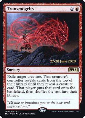 Transmogrify #167 – Prerelease Cards (Rare)