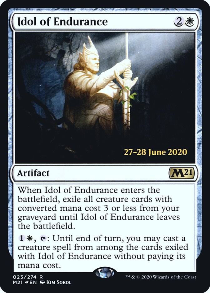 Idol of Endurance #23s — Core Set 2021 Promos
