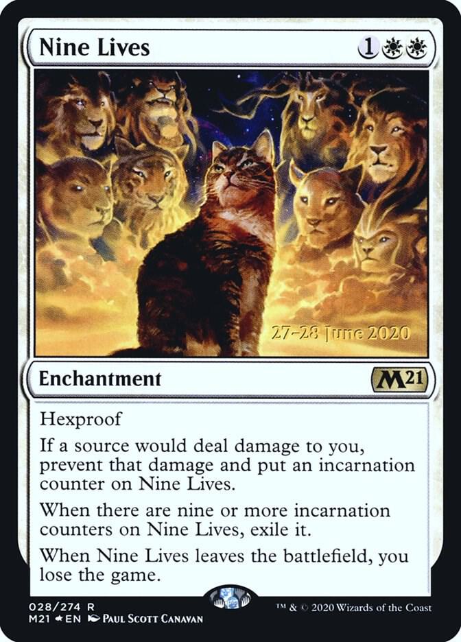 Nine Lives #28s — Core Set 2021 Promos