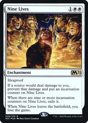 Nine Lives #28 – Prerelease Cards (Rare)