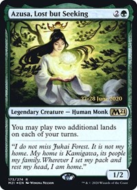 Azusa, Lost but Seeking (Prerelease Cards)