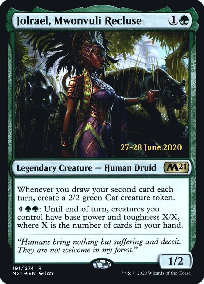 Jolrael, Mwonvuli Recluse #191s — Core Set 2021 Promos