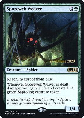 Sporeweb Weaver #208 – Prerelease Cards (Rare)