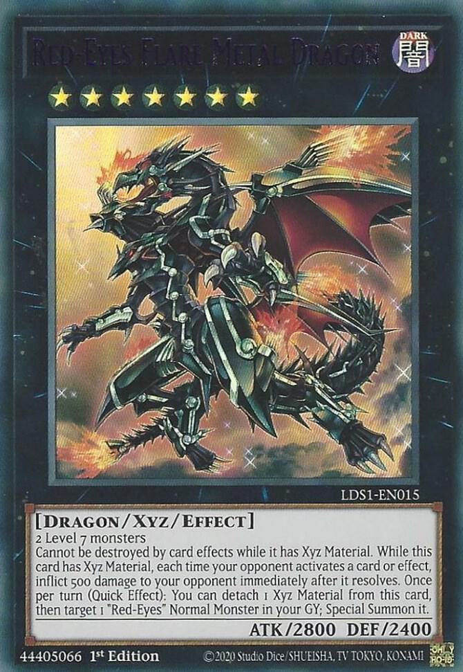 Red-Eyes Flare Metal Dragon
