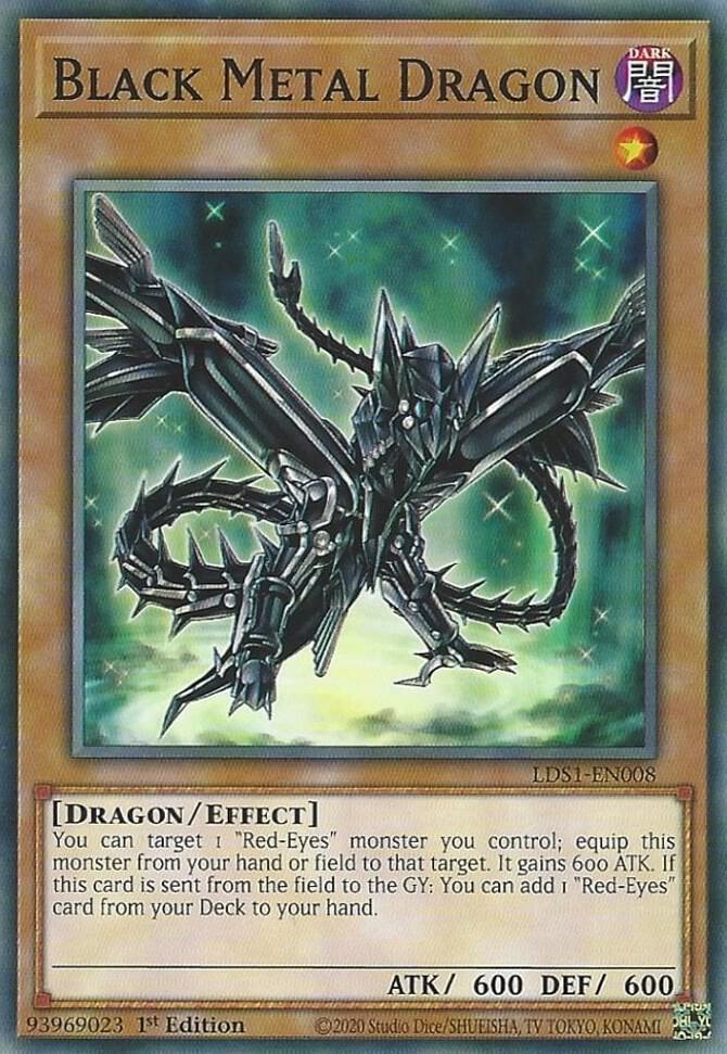 Black Metal Dragon
