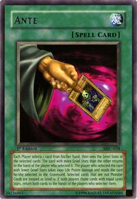 Ante - Magician's Force - Yu-Gi-Oh! card