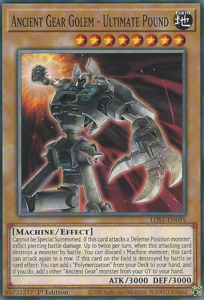 Ancient Gear Golem - Ultimate Pound