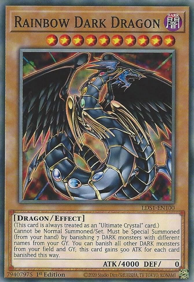 Rainbow Dark Dragon