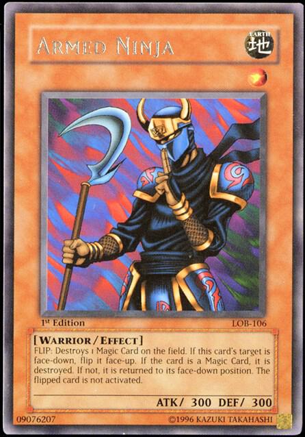 Armed Ninja - The Legend of Blue Eyes White Dragon - YuGiOh