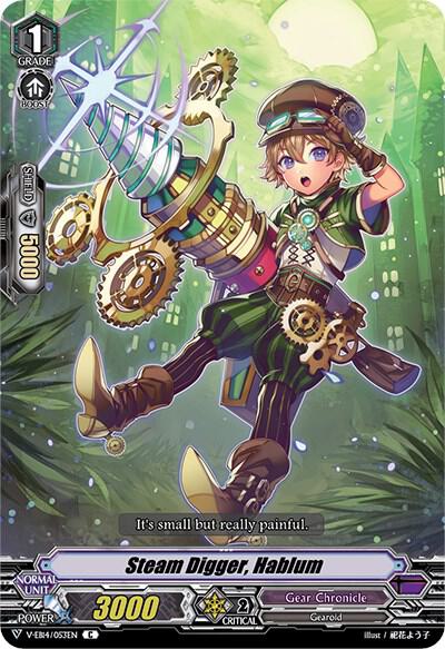 Steam Digger, Hablum