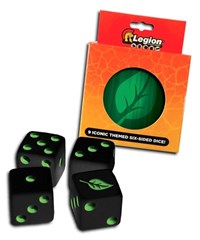 Iconic Dice Tin (16mm): Life · Legion Premium Supplies: Dice Tins