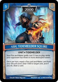 Ash, Tidemelder Squire