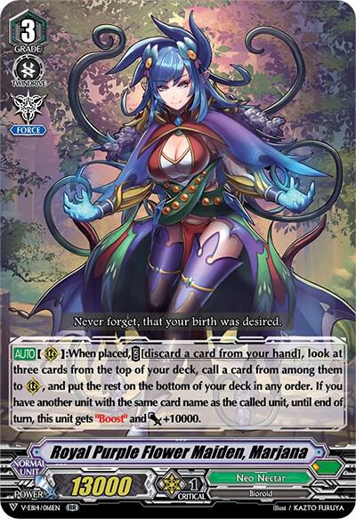 Royal Purple Flower Maiden, Marjana