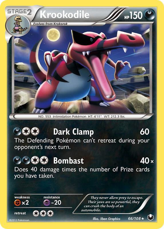 Krookodile 066/108 from Deck Exclusives