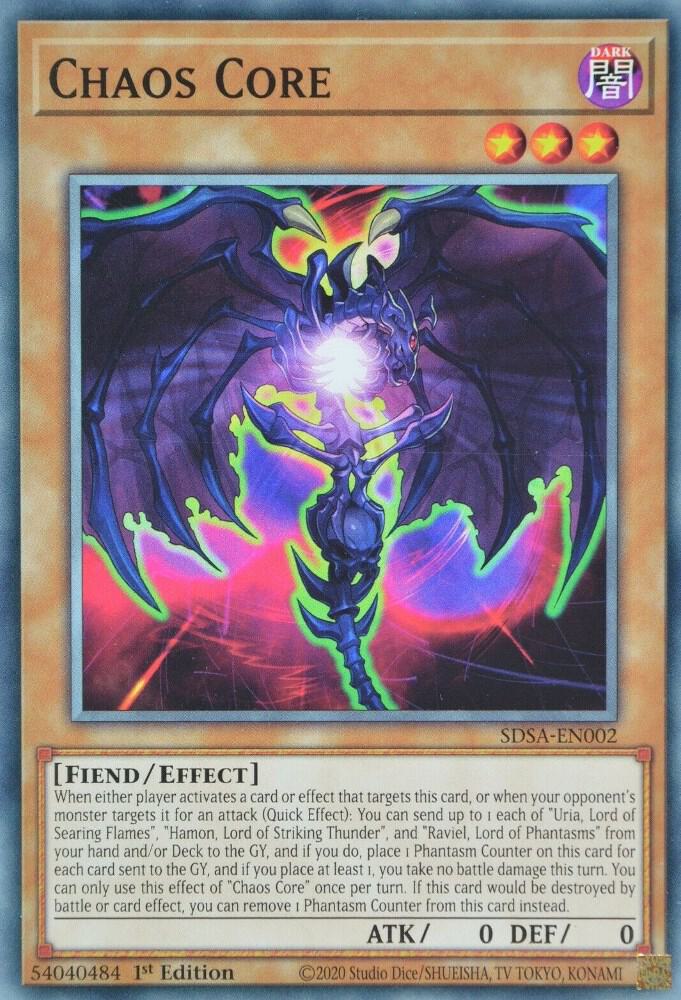Chaos Core - Structure Deck: Sacred Beasts - YuGiOh - TCGplayer.com
