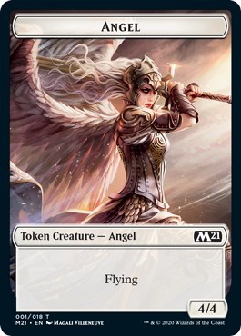 Angel // Demon Double-Sided Token