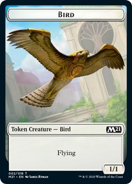 Bird // Cat (011) Double-Sided Token