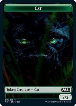 Cat (011) // Dog Double-Sided Token