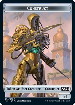 Construct // Goblin Wizard Double-Sided Token