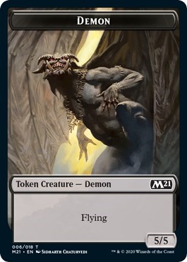 Demon // Pirate Double-Sided Token