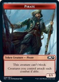 Pirate // Treasure Double-Sided Token