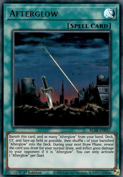 Afterglow - Battles of Legend: Armageddon - YuGiOh
