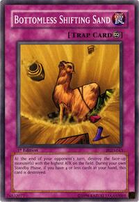 Bottomless Shifting Sand - Pharaonic Guardian - Yu-Gi-Oh! card
