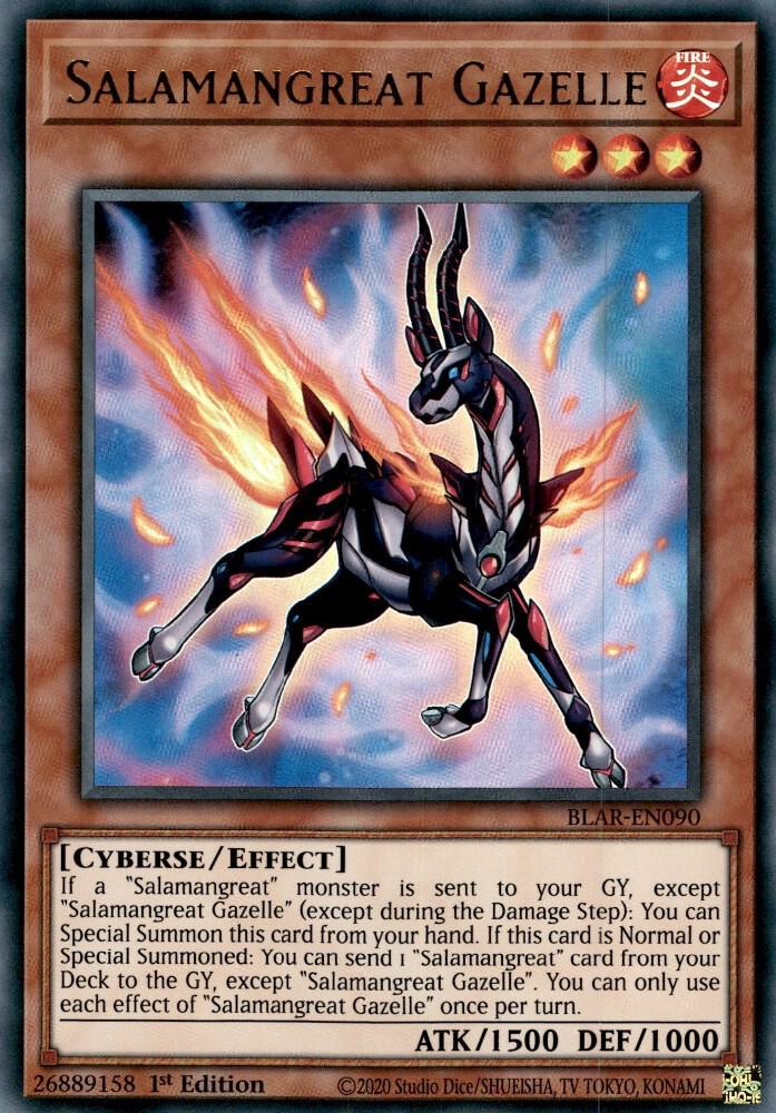 Salamangreat Gazelle - Battles of Legend: Armageddon - YuGiOh