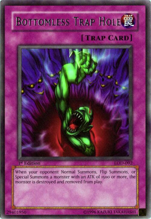 Bottomless Trap Hole - Legacy of Darkness - YuGiOh - TCGplayer.com