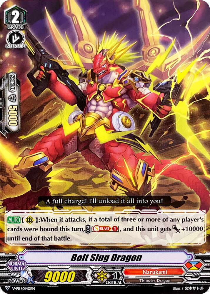 Bolt Slug Dragon - V Promo Cards - Cardfight Vanguard - TCGplayer.com
