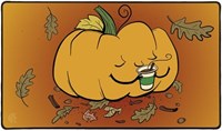 Rubber Playmat - Pumpkin Spice · Legion Premium Supplies Playmats
