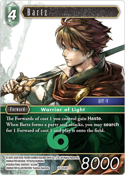 その他 Final Fantasy Cards Bartz - Opus XII - Final Fantasy TCG - TCGplayer.com