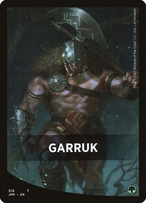 Garruk Theme Card 16 card