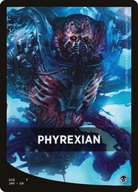 Phyrexian Theme Card - Jumpstart - Magic: The Gathering card