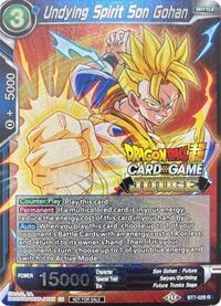 Undying Spirit Son Gohan card art